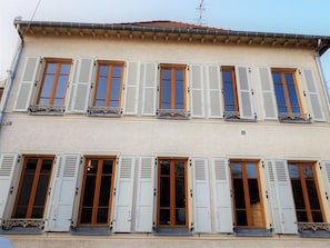 Fassade der Unterkunft