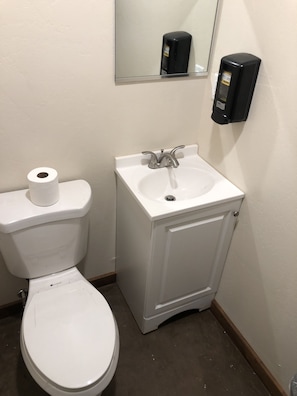 Shared bathroom