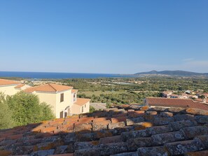 Blick von der Unterkunft