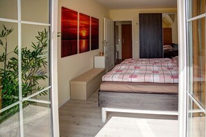 ..vom Balkon ins Schlafzimmer