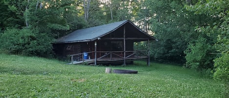 The cabin