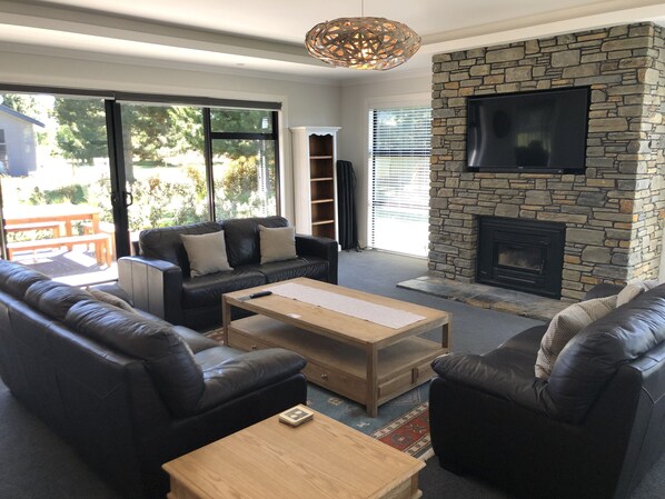 Open plan living area