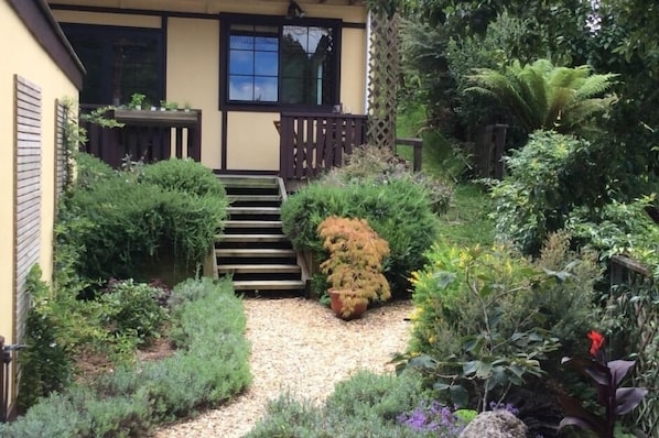 View of the apartment entrance.