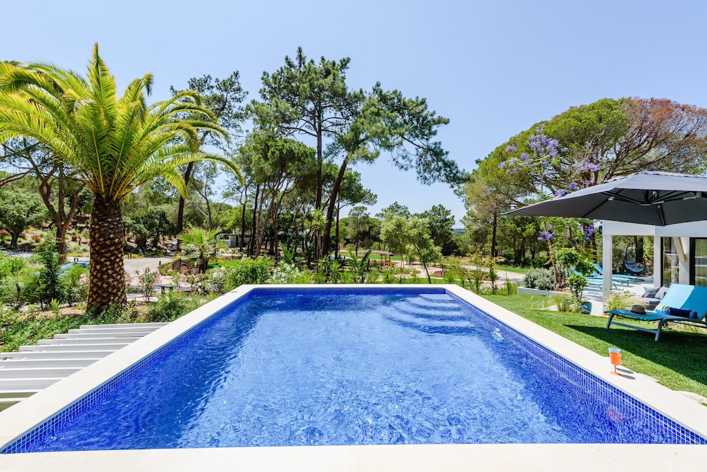 This rental villa with pool is the perfect retreat for holidays to the Algarve with kids