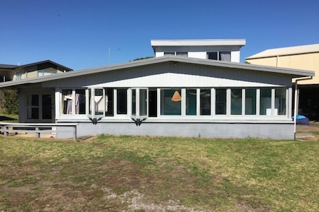 The main house