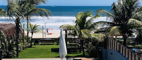 Paraíso pé na areia em Maresias 