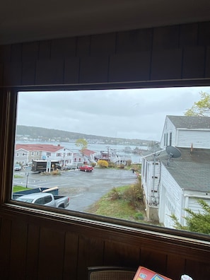 View from dining area