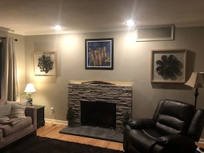 New remodeled fireplace!