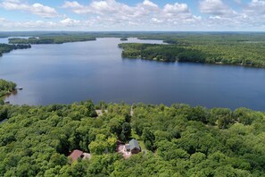 Explore the vast waters of Lake Namakagon with its many inlets and islands.