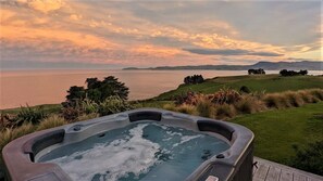 View from the spa