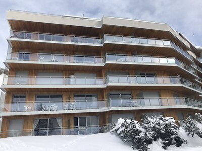 B2 - LARGE APT GREAT VIEW DIRECTLY ON SLOPES / BEAUTIFUL SKI VIEW AT FOOT 