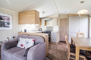 Caravan for hire in Great Yarmouth, Norfolk