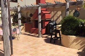 Rear Courtyard with BBQ