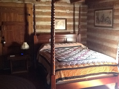 Historic Log Cabin On 90 Acres for Maximum Relaxation