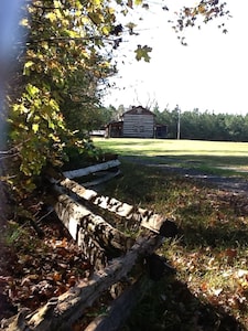 Historic Log Cabin On 90 Acres for Maximum Relaxation