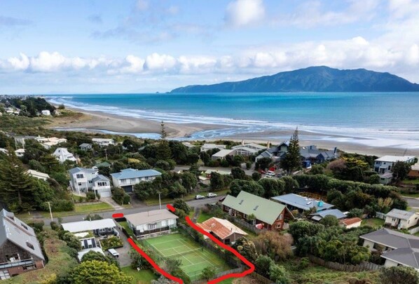 Close to the beach