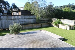 Backyard and Deck