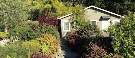 Garden Studio from entry path