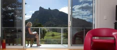 View from inside Manaia apartment