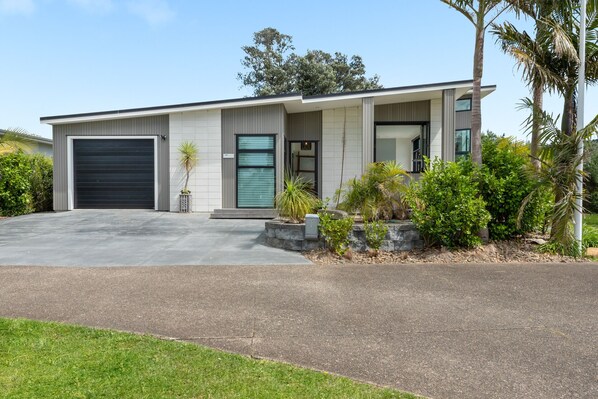 House from driveway
