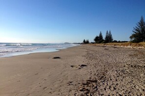 Waihi Beach, 9kms long plenty of space