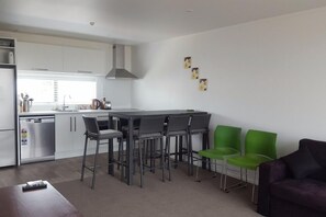 Open plan living area