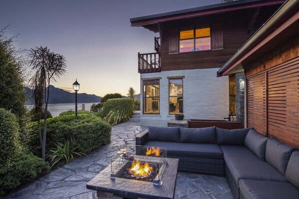 Outdoor fire