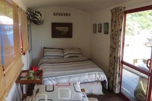 Inside the bunkhouse