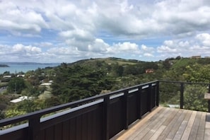 View from deck