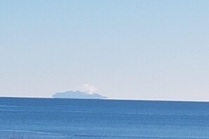 White Island in the distance