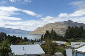 Our view over Cecil Peak