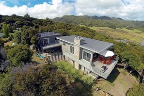 Arial view entire complex