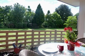 Private courtyard view.