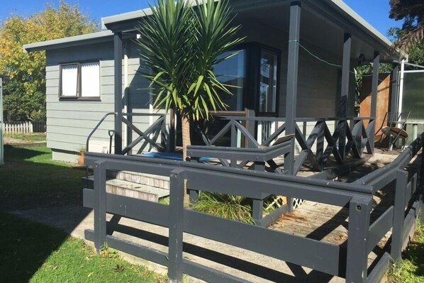 Front entrance showing wheelchair access ramp