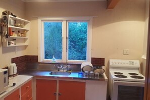 open plan kitchen