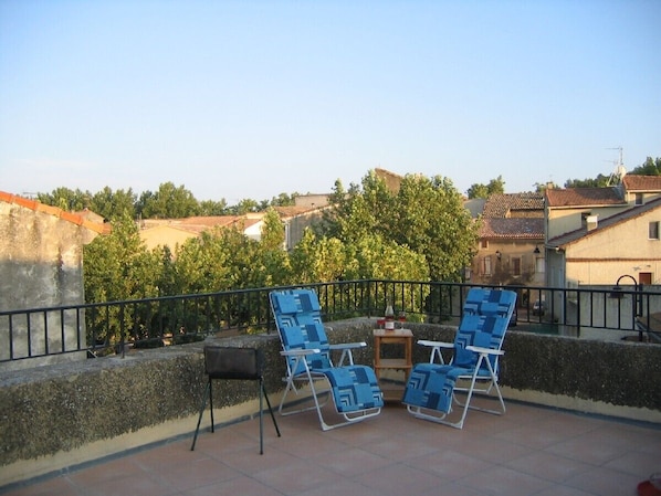 View from the roof terrace