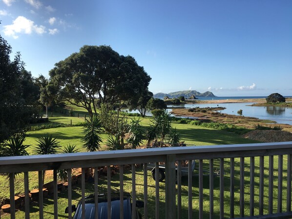 View from deck