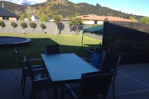 back yard/bbq area(early morning)
