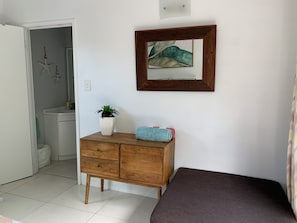 Entrance to bathroom and balcony