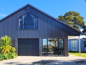 Front of accommodation.