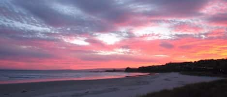 Sunset over Brighton from Ocean View Beach