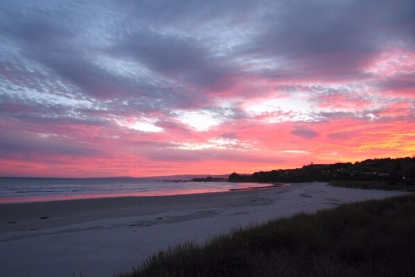 Sunset over Brighton from Ocean View Beach