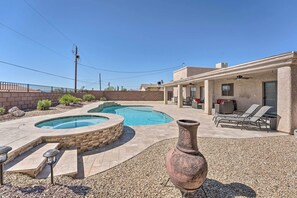 Private Backyard | Pool | Spa | Covered Patio