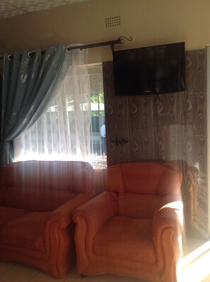 Sala de estar en el lobby