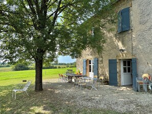 Terrasse vue dégagée 