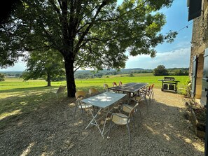 Terrasse vue dégagée 