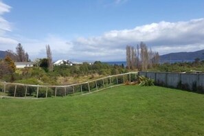 Fully fenced section with views to the lake