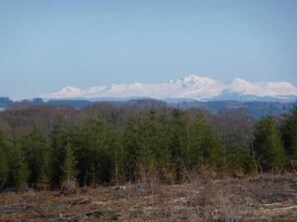 Blick aufs Gebirge