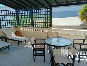 All  Julies Apartments have a large private furnished balcony