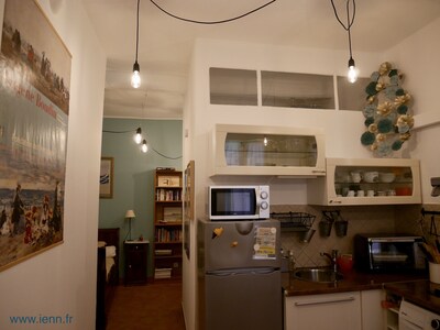 Charming flat in Bastia historical centre. Official ranking : 3 stars